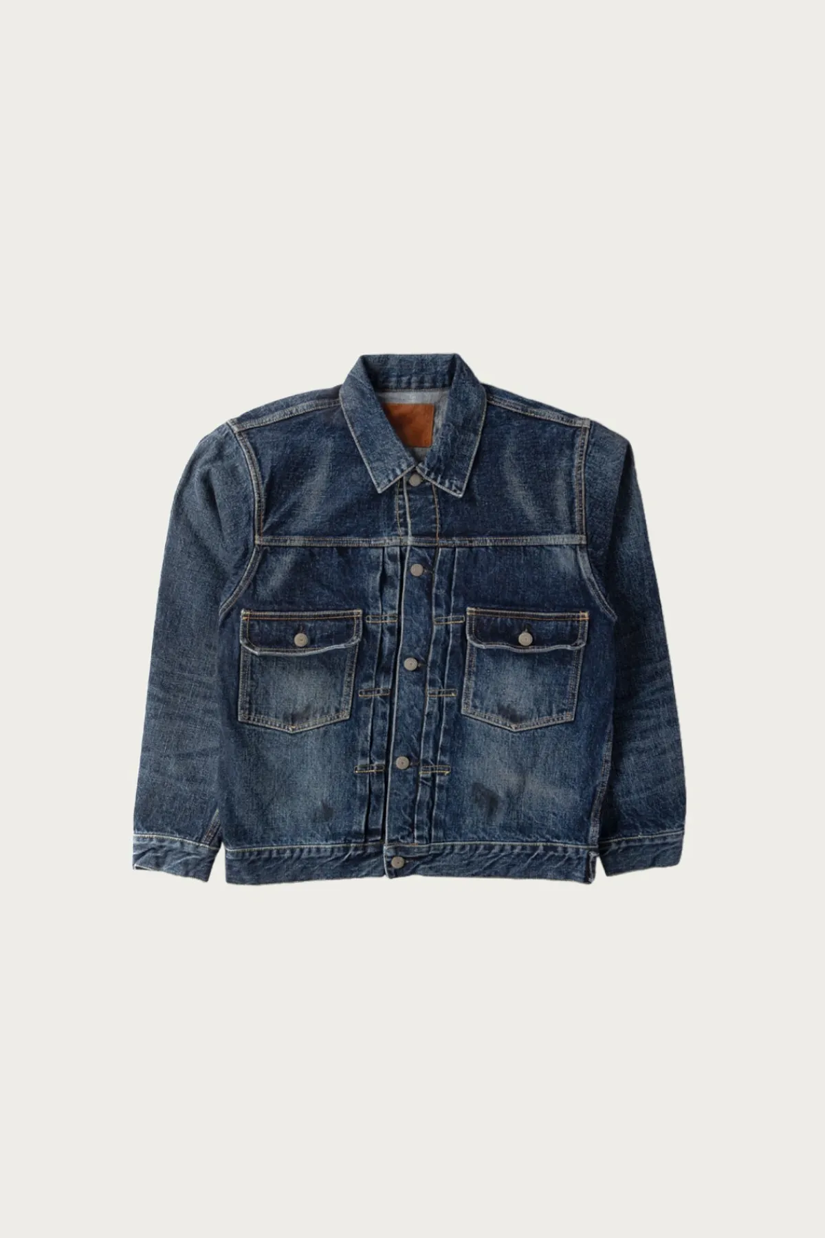 Fullcount 2050-2102 - "Fear of The Dark" Type 2 Denim Jacket - Indigo Blue< Coats, Jackets, And Vests