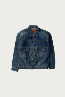 Fullcount 2016-2102 - "More Than Real" Type 2 Denim Jacket - Indigo Blue< Coats, Jackets, And Vests