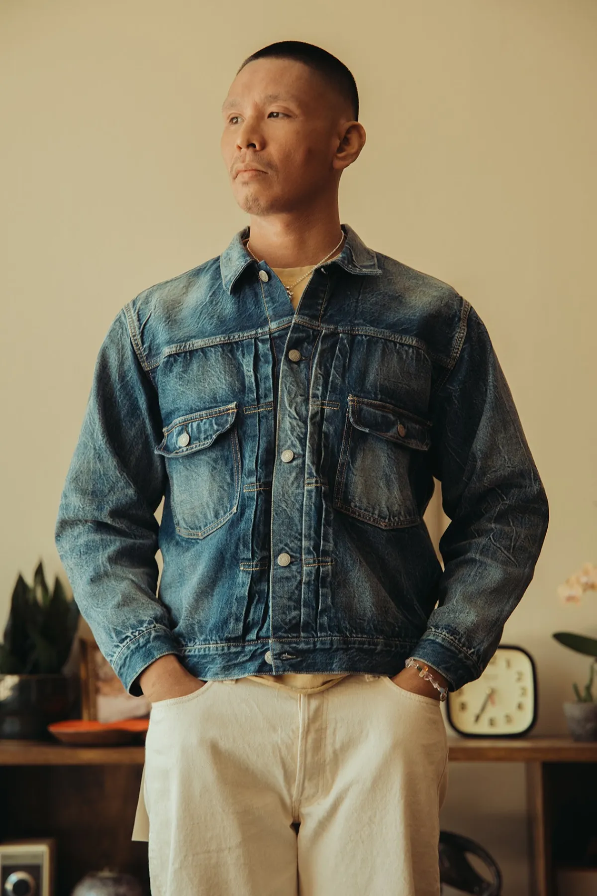 Fullcount 2016-2102 - "More Than Real" Type 2 Denim Jacket - Indigo Blue< Coats, Jackets, And Vests