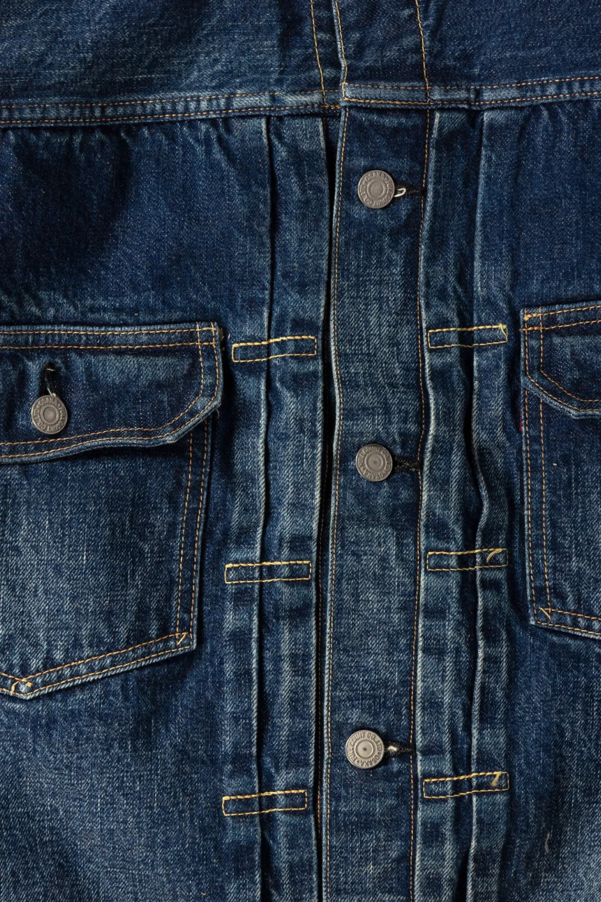 Fullcount 2016-2102 - "More Than Real" Type 2 Denim Jacket - Indigo Blue< Coats, Jackets, And Vests