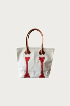 Kapital #4 Canvas KO.TSU.KO.TSU. Tote Bag (S) - NRE< Accessories