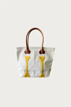 Kapital #4 Canvas KO.TSU.KO.TSU. Tote Bag (S) - NMU< Accessories