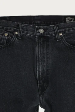 orSlow 101 Dad's Fit Denim - Black Denim Stone< Denim