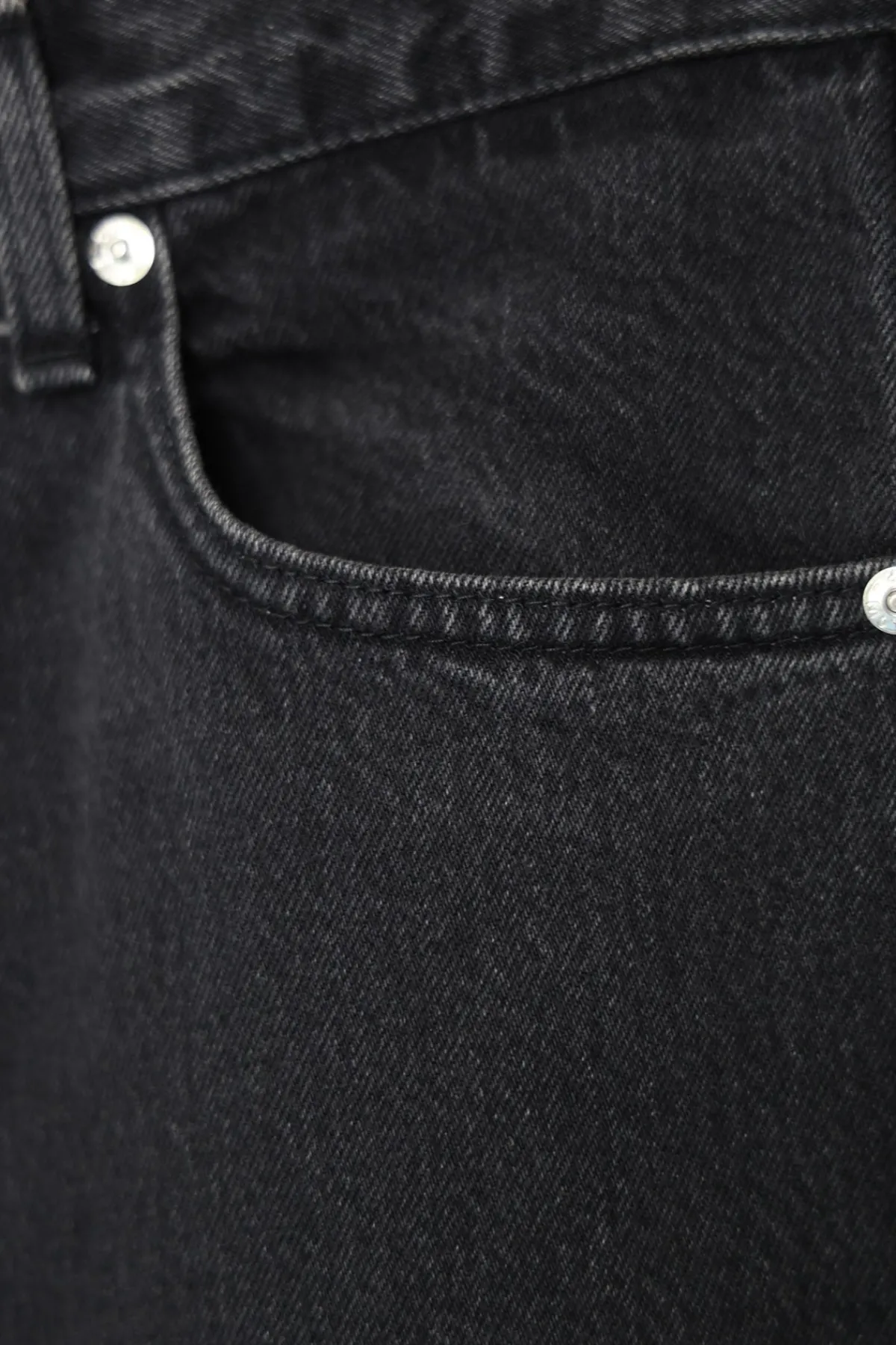 orSlow 101 Dad's Fit Denim - Black Denim Stone< Denim