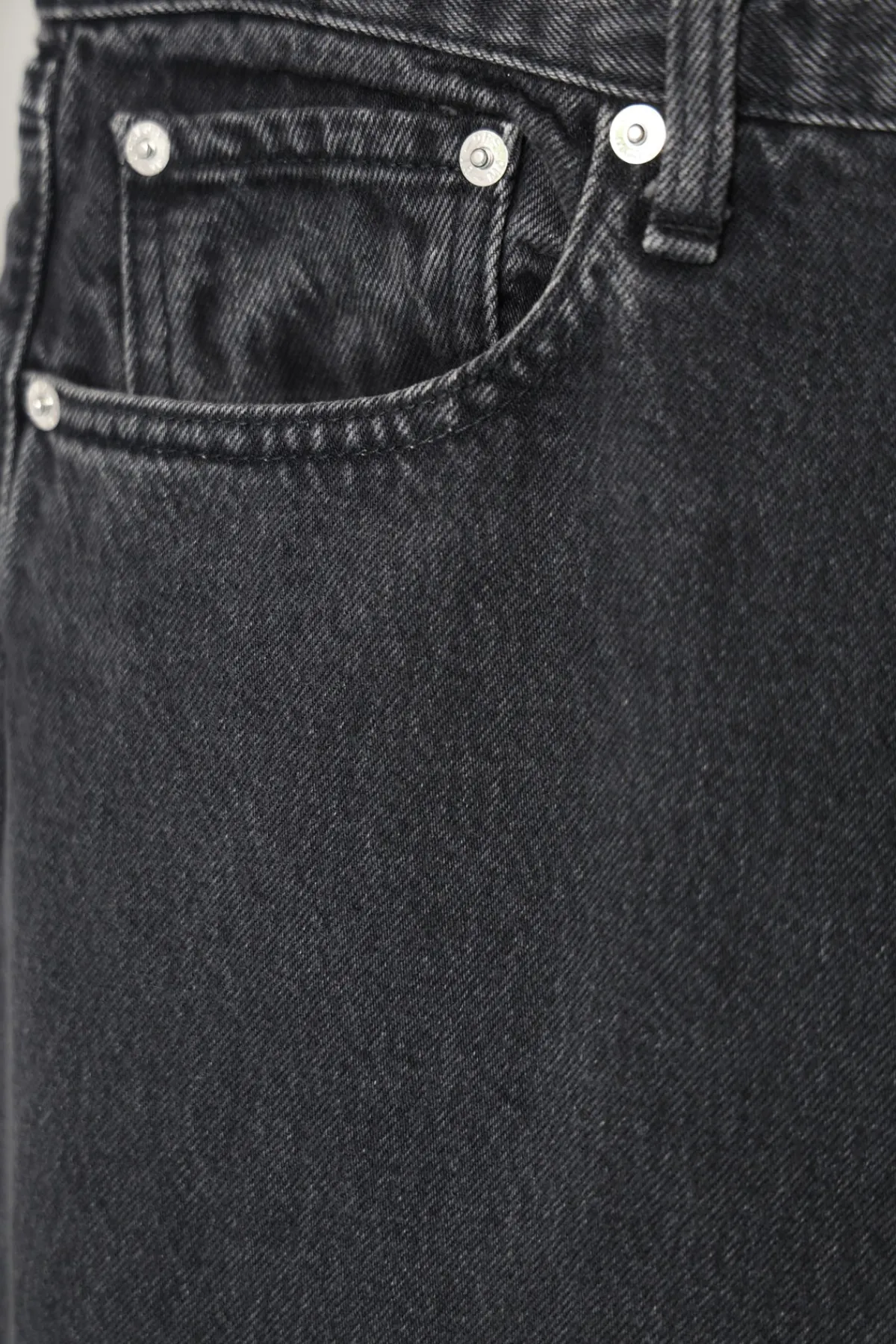 orSlow 101 Dad's Fit Denim - Black Denim Stone< Denim