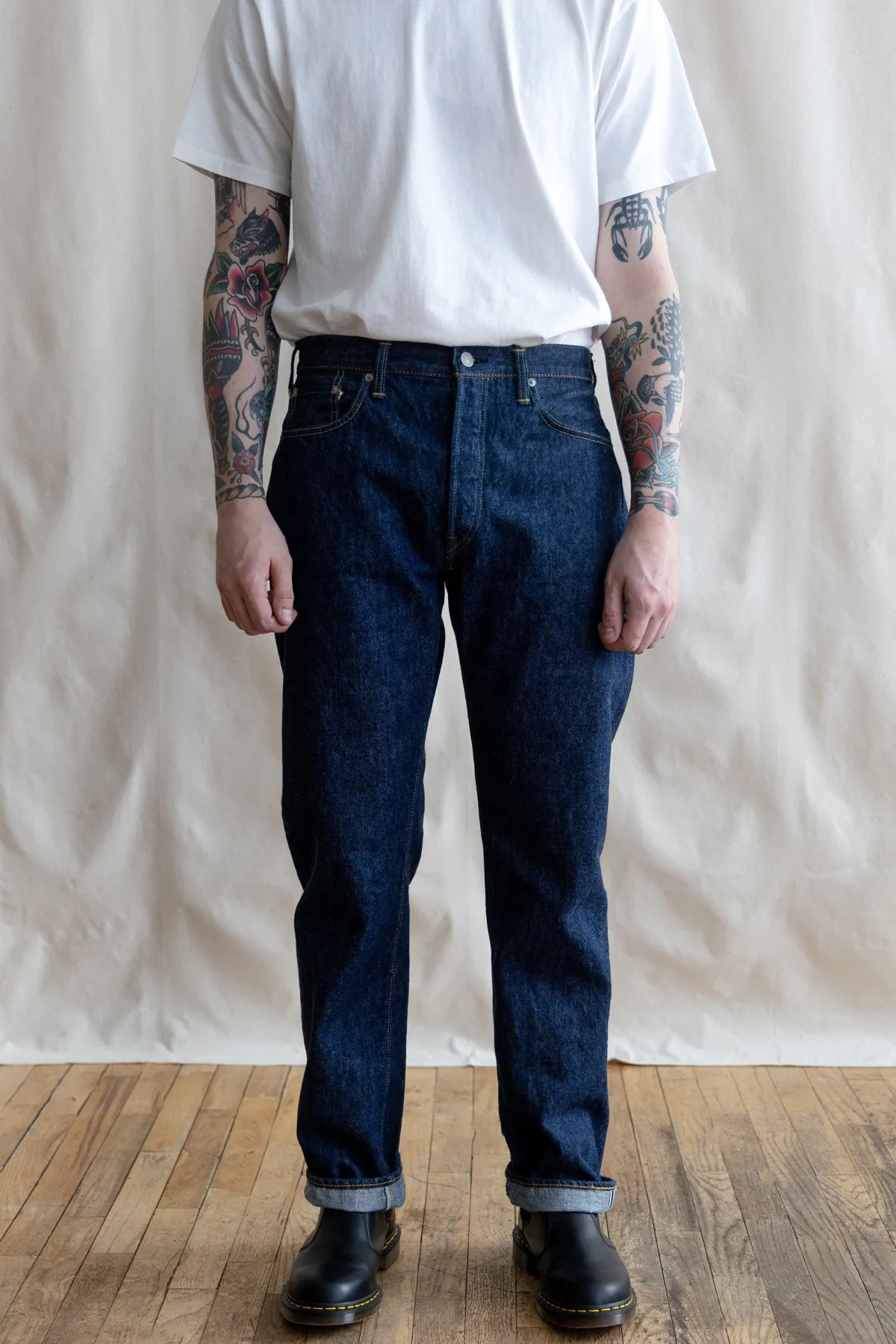orSlow 105 Standard Denim - One Wash< Denim