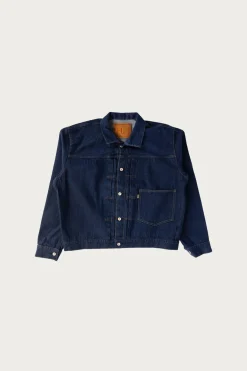 Herill 阿波正藍染 XX Jacket - 阿波正藍染 (Awa Shoai Dye)< Coats, Jackets, And Vests