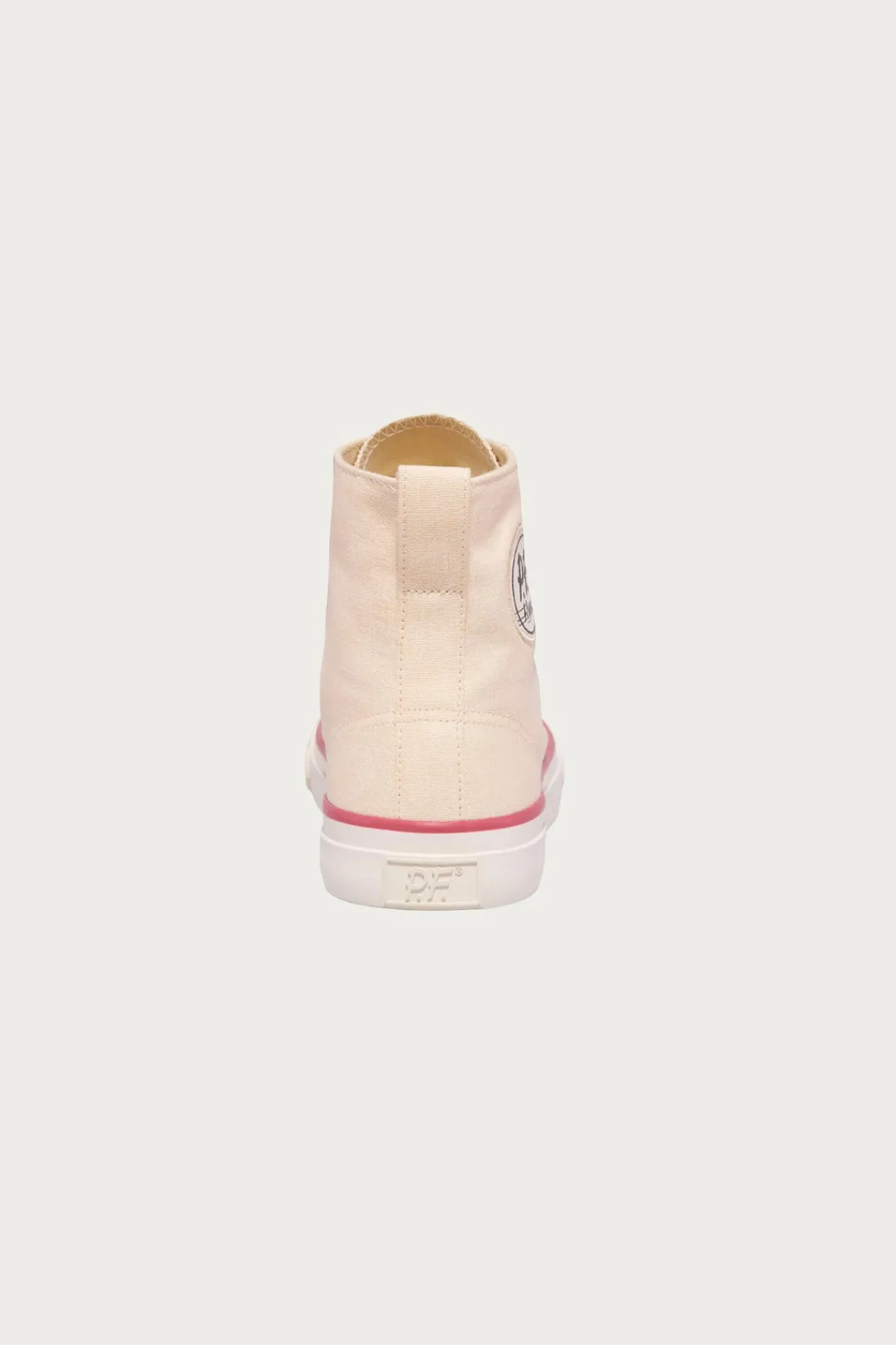 P.F. Flyers All-American Hi - Antique White/Crimson< Footwear