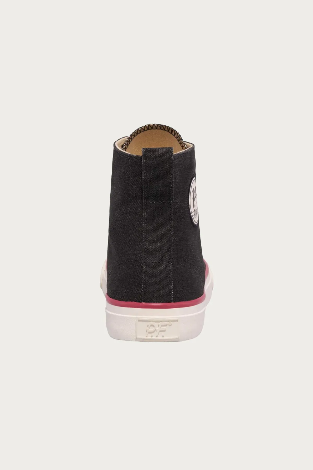 P.F. Flyers All-American Hi - Black/Crimson< Footwear