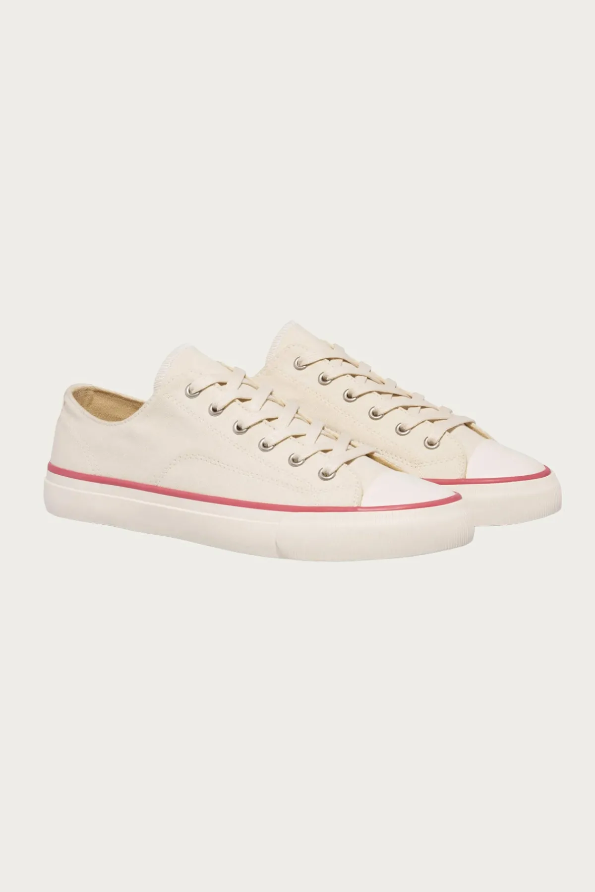 P.F. Flyers All-American Lo - Antique White/Crimson< Footwear