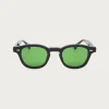 Shady Character Eyewear Arnie - Black/Med Green< Eyewear|Accessories