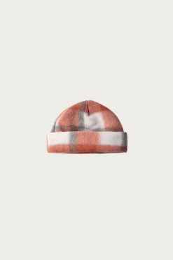 Monostereo Barn Beanie - Red Plaid< Accessories