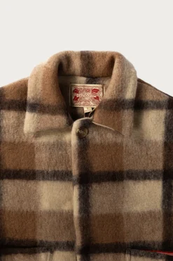 Monostereo Barn Jacket - Brown Plaid< Shirts