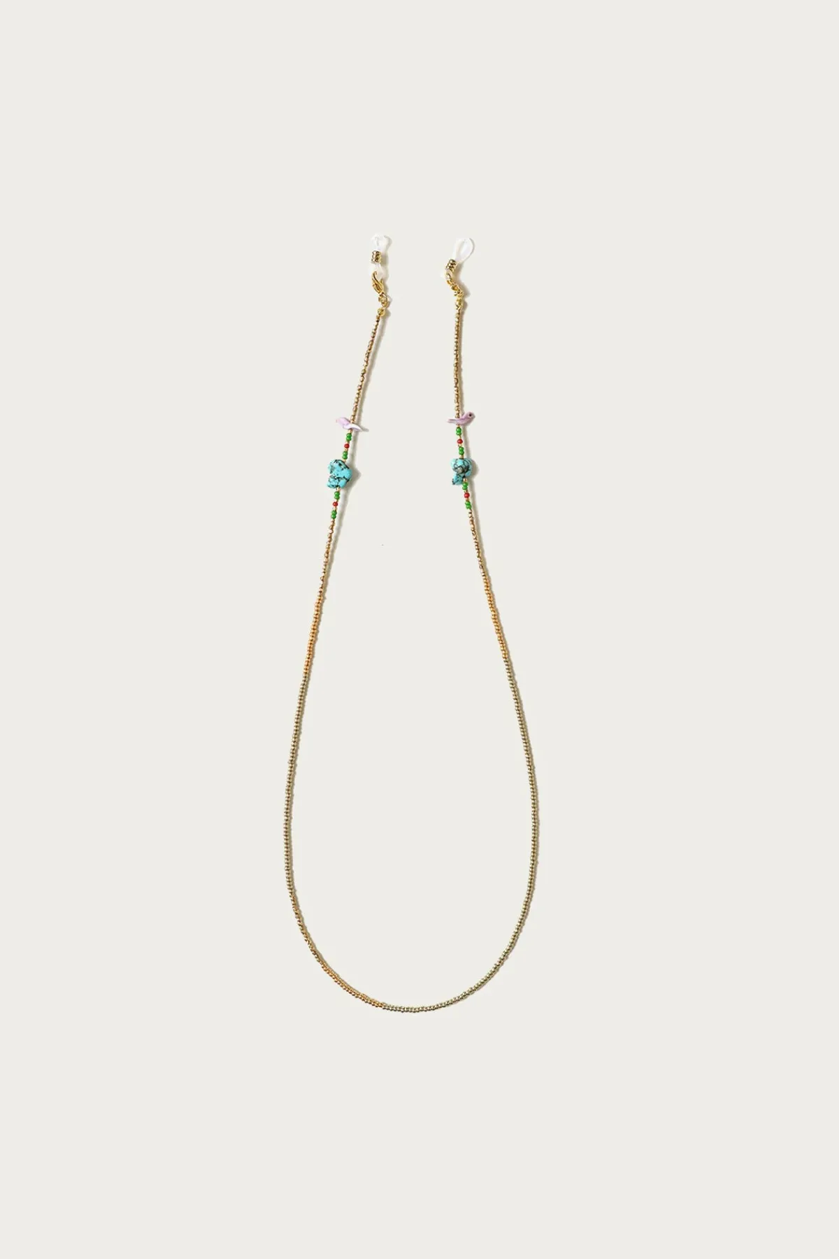 Kapital Beads Eyeglass Holder Strap - Gold< Accessories