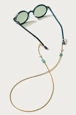 Kapital Beads Eyeglass Holder Strap - Gold< Accessories