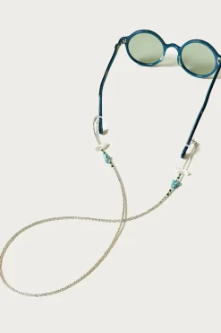 Kapital Beads Eyeglass Holder Strap - Silver< Accessories