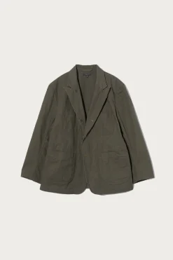 Engineered Garments Bedford Jacket - Olive Heavyweight Cotton Ripstop< Coats, Jackets, And Vests