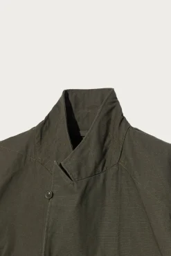 Engineered Garments Bedford Jacket - Olive Heavyweight Cotton Ripstop< Coats, Jackets, And Vests