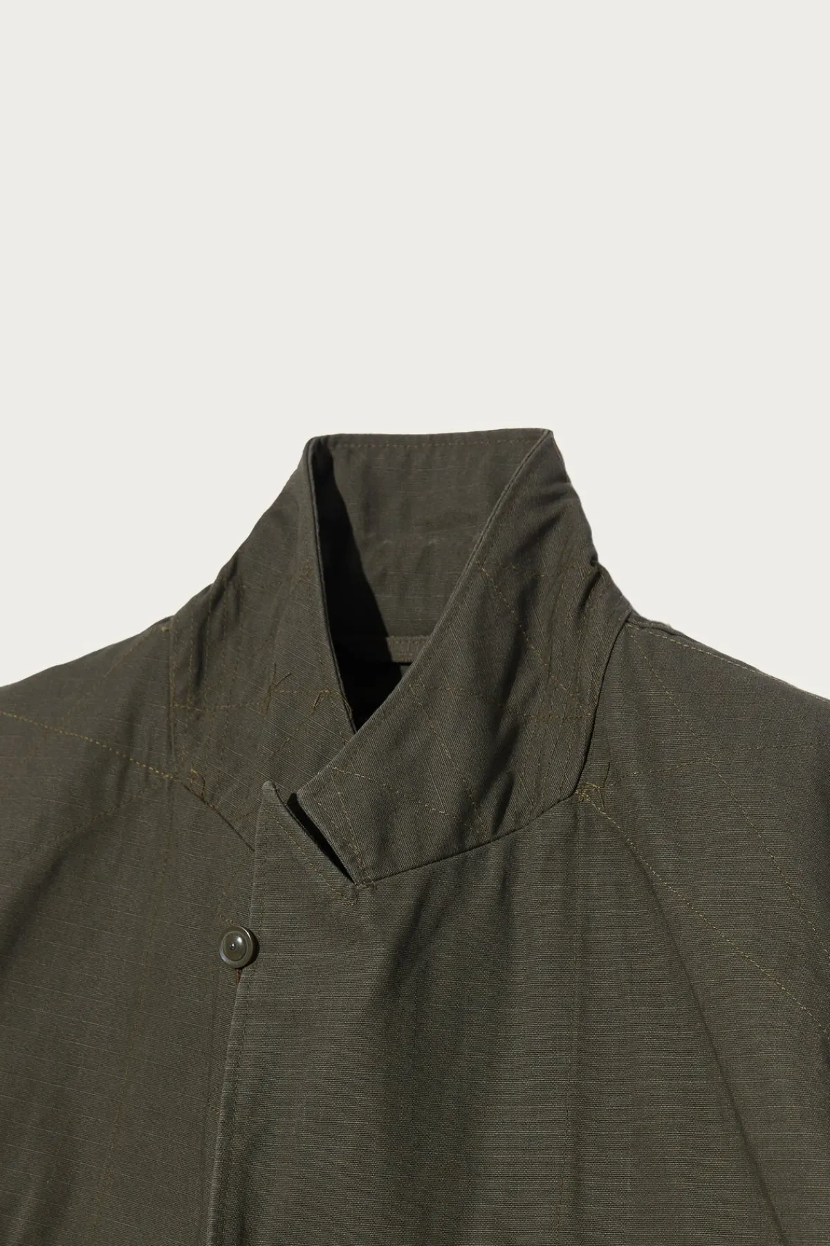 Engineered Garments Bedford Jacket - Olive Heavyweight Cotton Ripstop< Coats, Jackets, And Vests