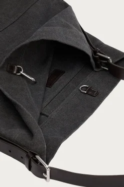 Lemaire Belted Tote Bag - Ash Black< Accessories