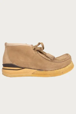 Visvim Beuys Trekker-Folk (SS25) - Sand< Footwear