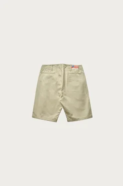 The Real McCoys Blue Seal Chino Shorts - Tan< Shorts