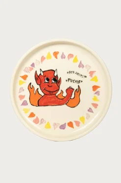Danny D's Mud Shop Bon Appetit Fucker Serving Plate< Homegoods