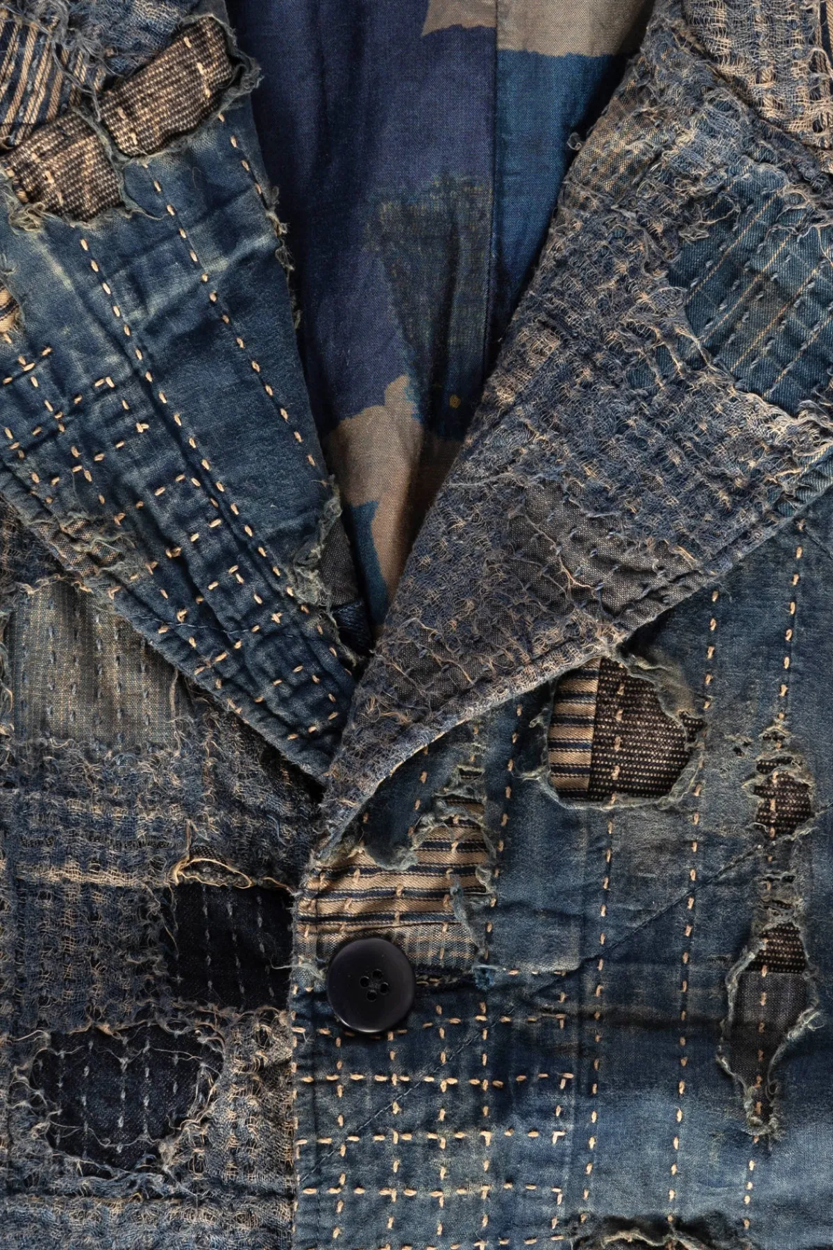 Kapital BORO CAVALIER Coat - Indigo< Coats, Jackets, And Vests