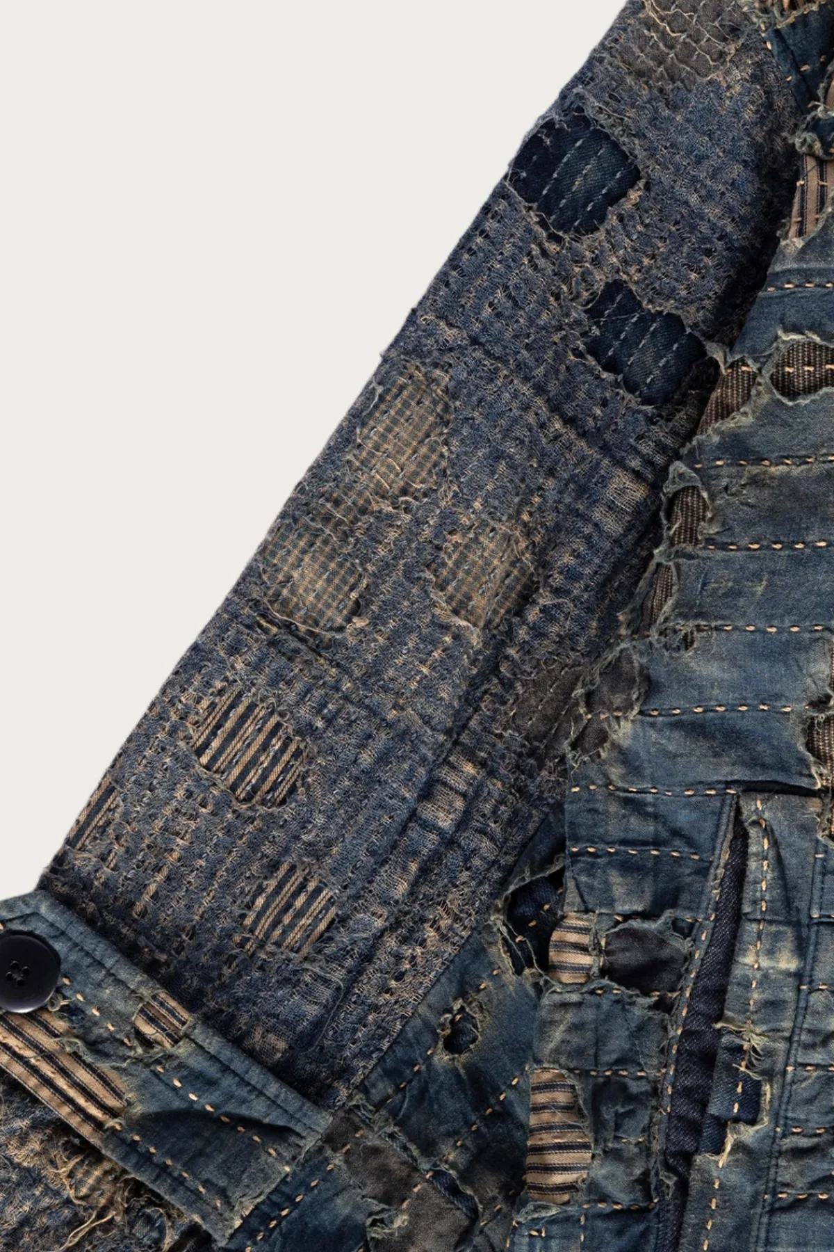 Kapital BORO CAVALIER Coat - Indigo< Coats, Jackets, And Vests