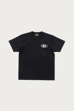 The Real McCoys Buco Tee/Enthusiast - Black< Tees And Sweats