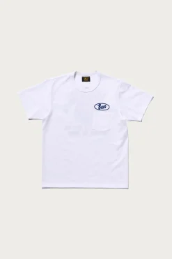 The Real McCoys Buco Tee/Enthusiast - White< Tees And Sweats