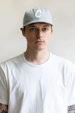 Canoe Club Collaborations Canoe Club x Ebbets Field Ball Cap - Heather Grey< Accessories