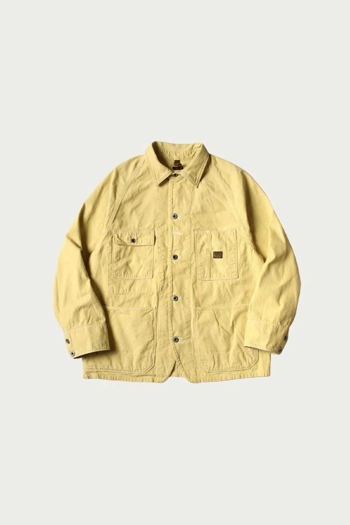 Kapital Canvas CATCUS Coverall - Yellow< Coats, Jackets, And Vests