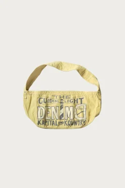 Kapital Canvas News Paper Bag (GUIDING LIGHT) - Yellow< Accessories