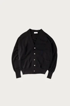 Herill Cashmere Cardigan - Black< Sweaters