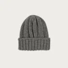 Beams Plus Cashmere Rib Watch Cap - Charcoal< Accessories