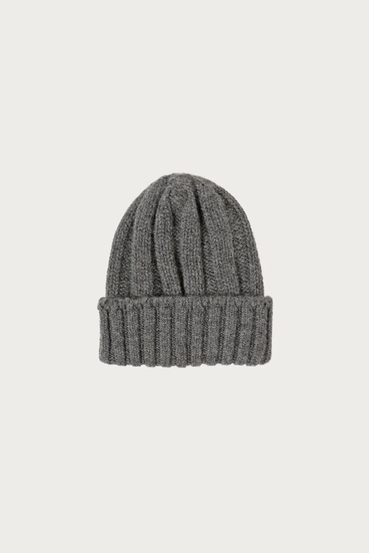 Beams Plus Cashmere Rib Watch Cap - Charcoal< Accessories