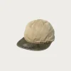 Kapital Chino Brim Field Cap - Beige< Accessories