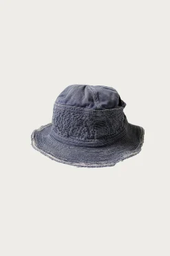 Kapital Chino THE OLD MAN AND THE SEA HAT (CRASH REMAKE) - Navy< Accessories