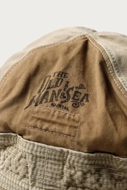 Kapital Chino THE OLD MAN AND THE SEA HAT (CRASH REMAKE) - Beige< Accessories