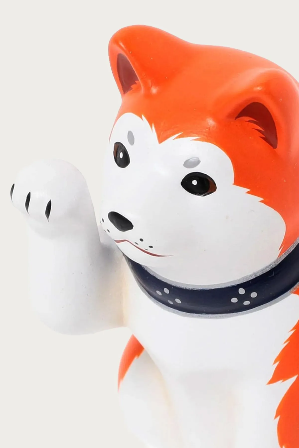Beams Japan Chugai Toen Fortune Dog Right Large - Orange< Homegoods