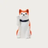 Beams Japan Chugai Toen Fortune Dog Right Small - Orange< Homegoods