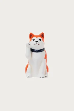 Beams Japan Chugai Toen Fortune Dog Right Small - Orange< Homegoods