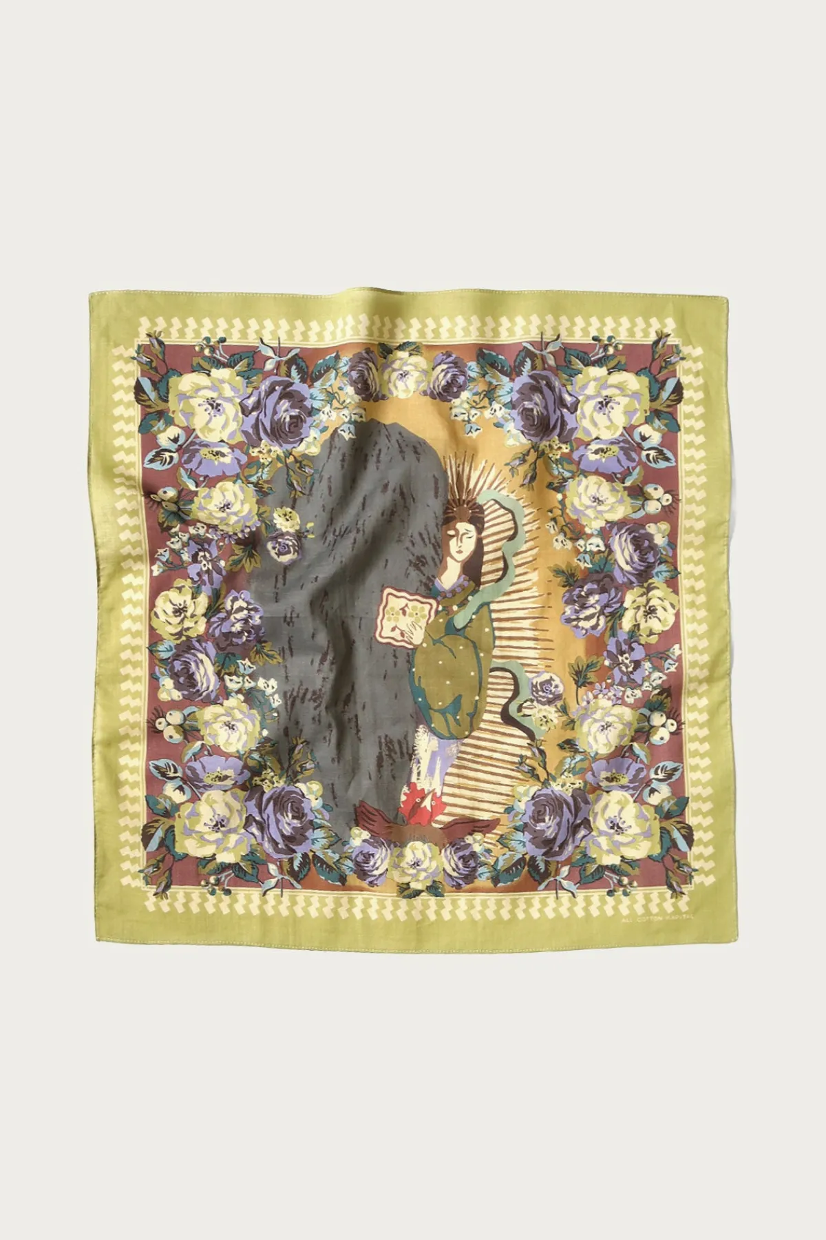 Kapital Color Bandanna (A.MA.TE.RA.SU) - Yellow< Accessories