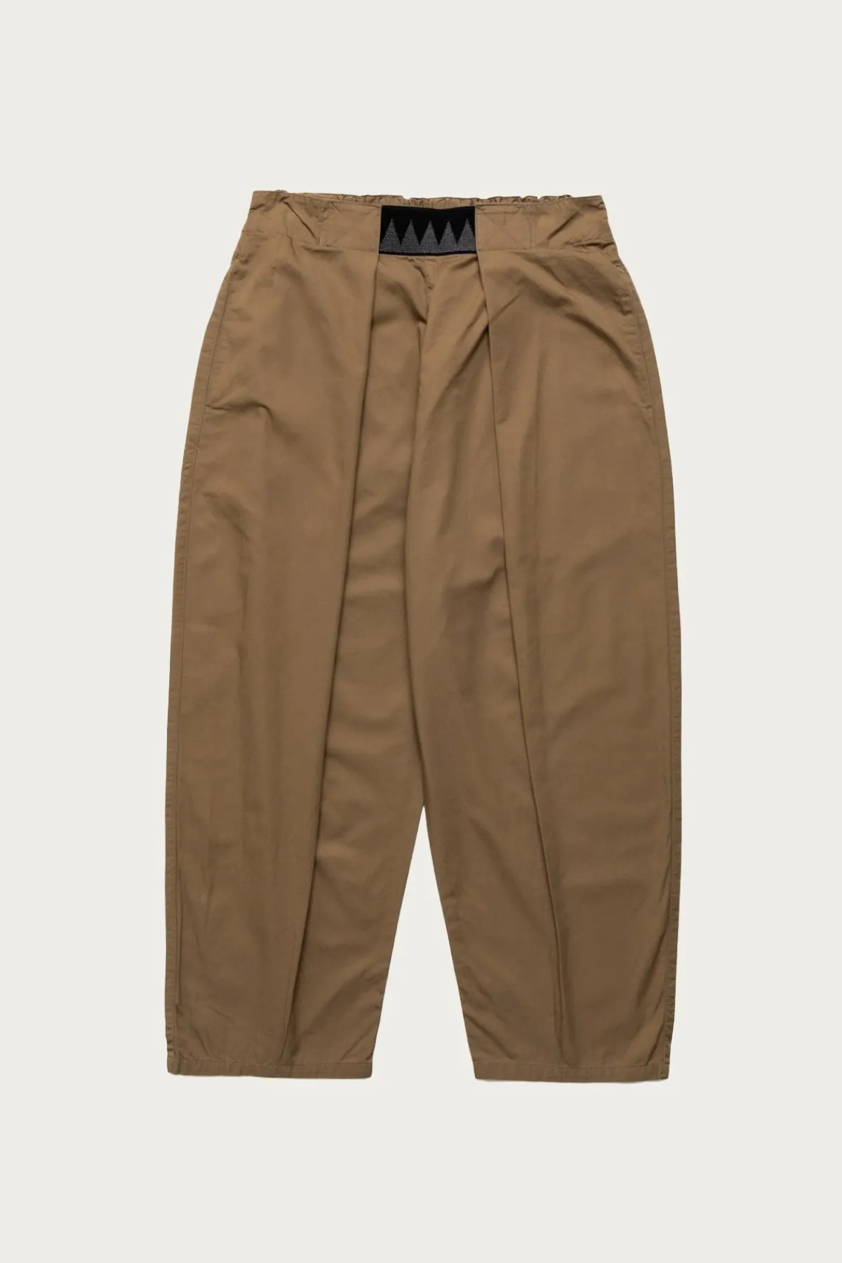 Kapital Combed Burberry Cotton EASY-BEACH-GO Pants - Beige< Pants
