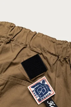 Kapital Combed Burberry Cotton EASY-BEACH-GO Pants - Beige< Pants