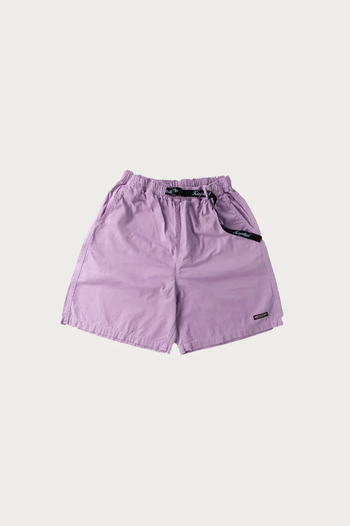 Kapital Combed Burberry EASY Short Pants - Purple< Shorts