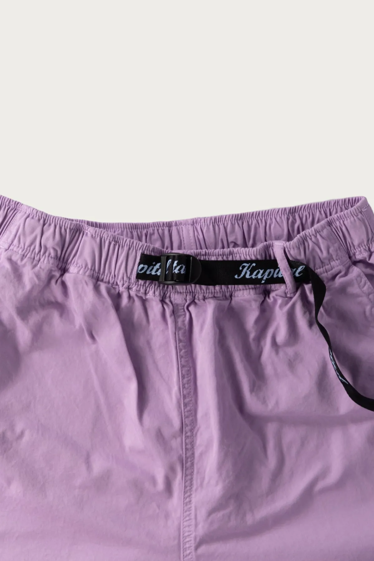 Kapital Combed Burberry EASY Short Pants - Purple< Shorts