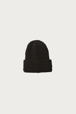 Rototo Cozy Chunky Beanie - Black< Accessories