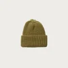 Rototo Cozy Chunky Beanie - Light Olive< Accessories